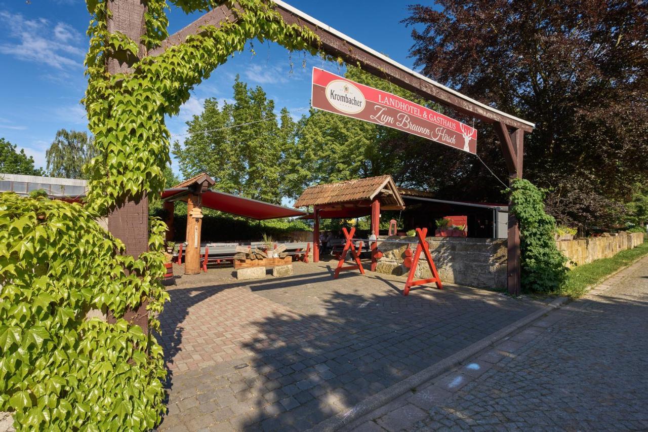 Landhotel Brauner Hirsch 캄머포르스트 외부 사진